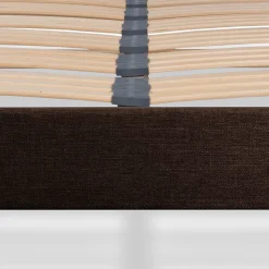 Sommier à lattes en bois Lumière 90x200 cm Coloris Marron Livré en kit