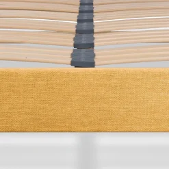 Sommier à lattes en bois Lumière 140x200 cm Coloris Jaune Livré en kit