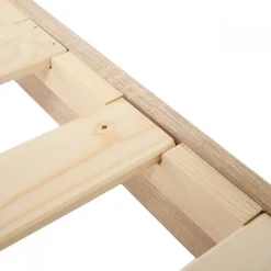 Sommier à lattes en kit 160x200 cm avec pieds