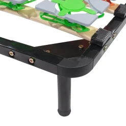 Sommier à Lattes Ergonomique Avec Plots De Soutien 140x200 Cm Avec Pieds