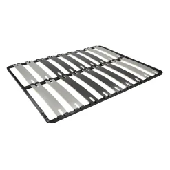 Sommier à Lattes Larges 200x200 Cm Sans Pieds