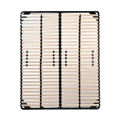 Sommier à lattes multiplis résistant fermeté réglable 140X200 cm