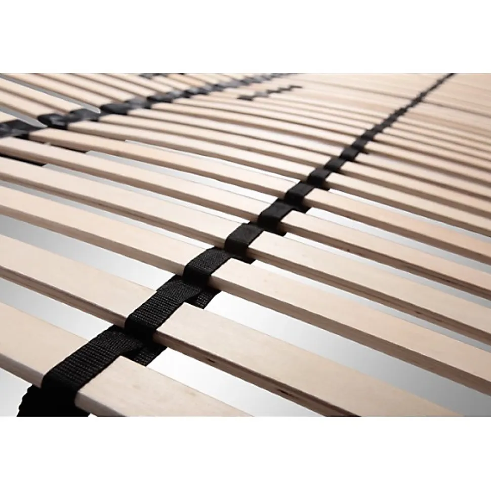 Sommier à lattes multiplis résistant fermeté réglable 140X200 cm