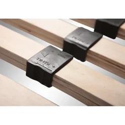 Sommier à lattes multiplis résistant fermeté réglable 160X200 cm