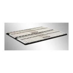 Sommier à lattes multiplis résistant fermeté réglable 180X200 cm