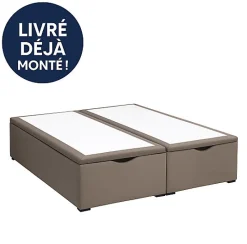 Sommier Alitea Hotel COFFRE IRIS 90x190 Lattes