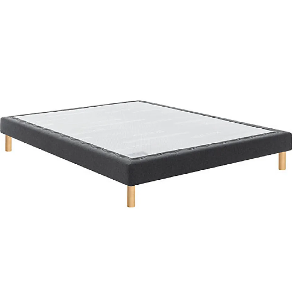 Sommier Bultex CONFORT MEDIUM MEDIANO 90x200 Trame gris clair Lattes