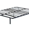 Sommier cadre a lattes Patrick - 140x190x29 cm - montage rapide et facile - soutien solide - confort optimal - design moderne