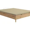 Sommier coffre 140 x 190 cm - Naturel clair - VEONA de YSMÉE