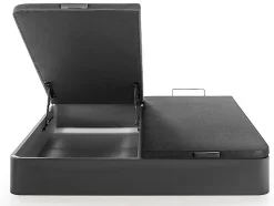 Sommier coffre 180 x 200 cm - Noir mat - HESTIA de YSMÉE