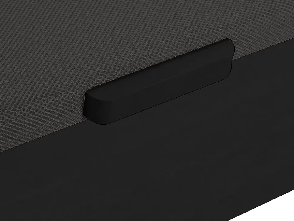 Sommier coffre 180 x 200 cm - Noir mat - HESTIA de YSMÉE