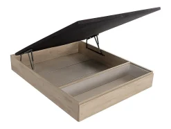 Sommier coffre avec tiroir 160 x 200 cm - Naturel clair - HESTIA de YSMÉE