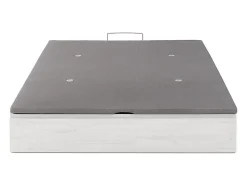 Sommier coffre avec tiroir 140 x 190 cm - Blanc - HESTIA de YSMÉE