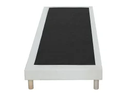 Sommier déco tapissier 90 x 190 cm - Beige - KOZANI de YSMÉE