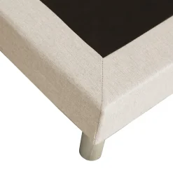 Sommier déco tapissier 2x90x200