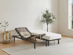 Sommier de relaxation lattes 3 plans de couchage - 80 x 200 cm - RUOTI de YSMÉE