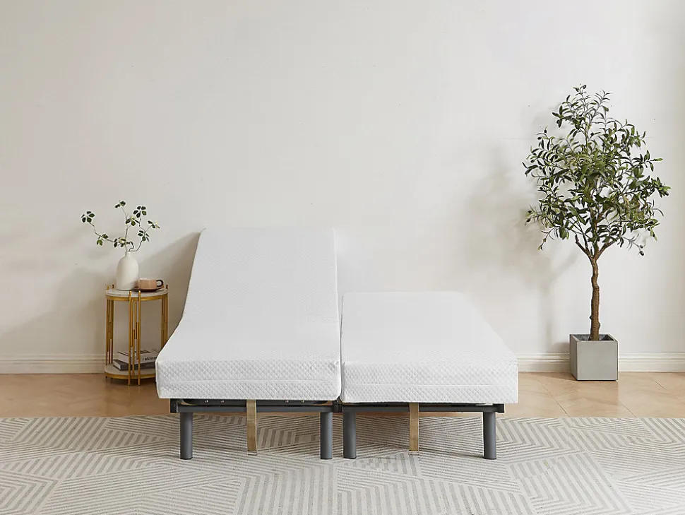 Sommier de relaxation lattes 3 plans de couchage - 80 x 200 cm - RUOTI de YSMÉE