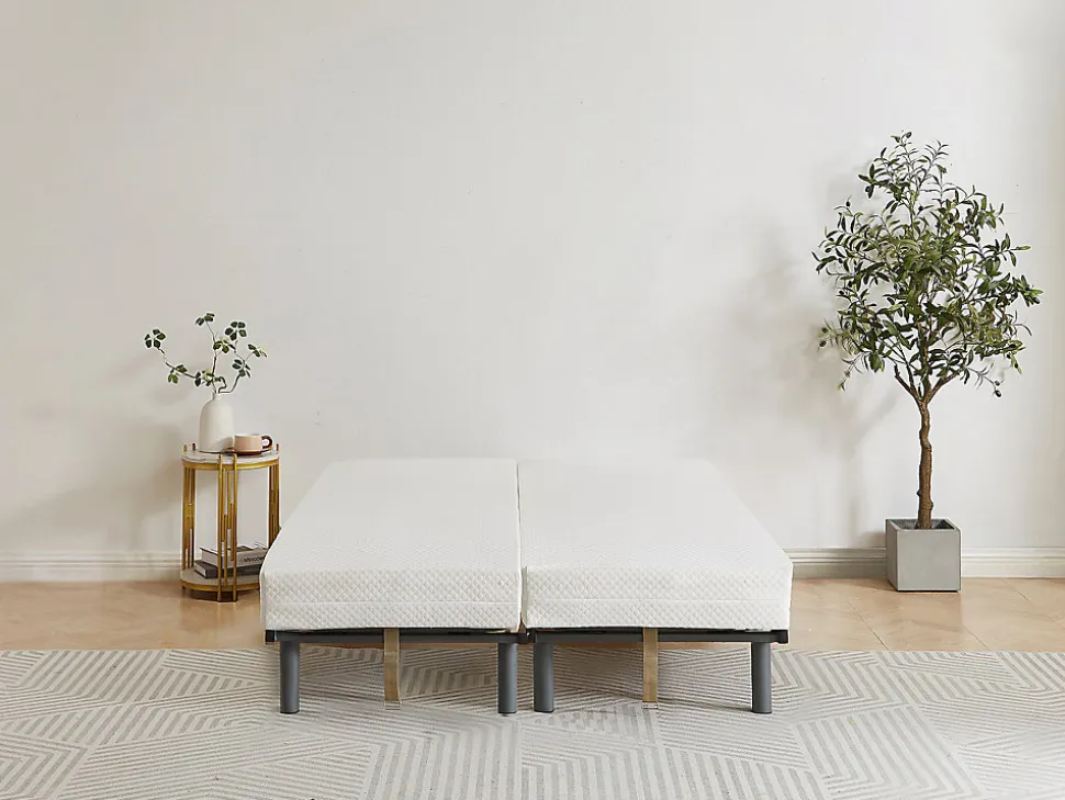 Sommier de relaxation lattes 3 plans de couchage - 80 x 200 cm - RUOTI de YSMÉE