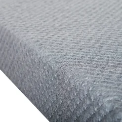 Sommier en bois Tapissier Kit 140x190 cm Coloris Gris ciment Livré en kit