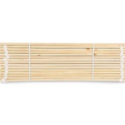 Sommier en pin massif, 15 lattes sans cadre, couchage 100 x 200 cm