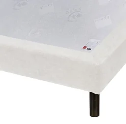 Sommier Epeda CONFORT FERME DECO NATURE 140x200 Chiné Naturel Lattes