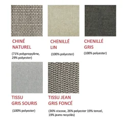 Sommier Epeda CONFORT MEDIUM DECO NATURE 80x200 Chiné Naturel Lattes