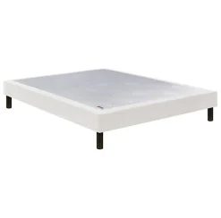 Sommier Epeda CONFORT MEDIUM DECO NATURE 140x190 Chiné Naturel Lattes