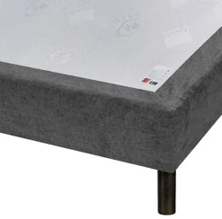 Sommier Epeda CONFORT MEDIUM DECO NATURE 140x190 Chiné Naturel Lattes