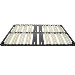 Sommier Ergonomique à Lattes Avec Zone Lombaire Renforcée 200x200 Cm