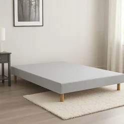 Sommier Essenzia TRADITION GRAPHIC 19cm Couleur 90x220 Gris clair Lattes