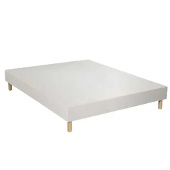 Sommier Essenzia TRADITION GRAPHIC 19cm Blanc 140x220 Lattes
