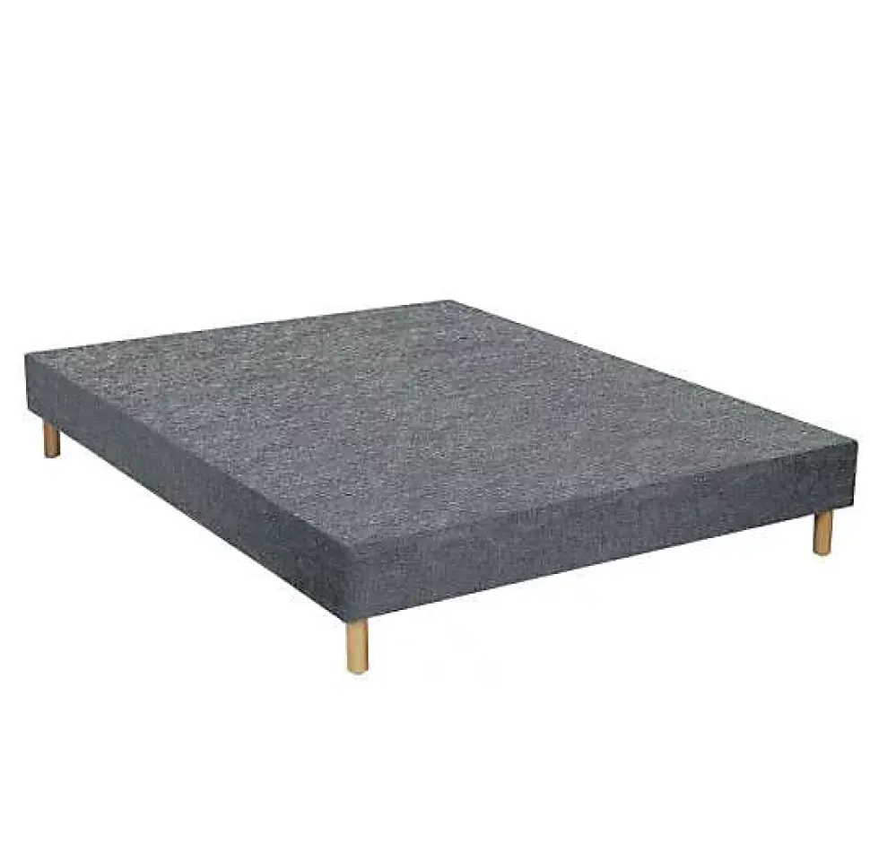 Sommier Essenzia TRADITION GRAPHIC 19cm Blanc 80x220 Lattes