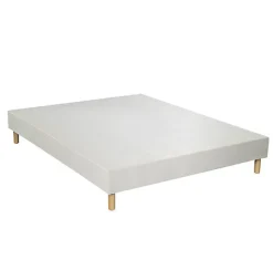 Sommier Essenzia TRADITION GRAPHIC 19cm Blanc 80x220 Lattes