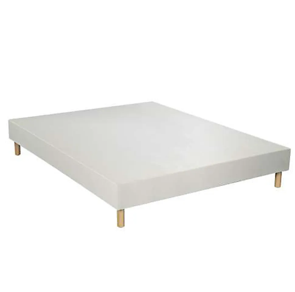 Sommier Essenzia TRADITION GRAPHIC 19cm Blanc 80x220 Lattes