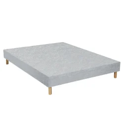 Sommier Essenzia TRADITION GRAPHIC 19cm Blanc 150x200 Lattes