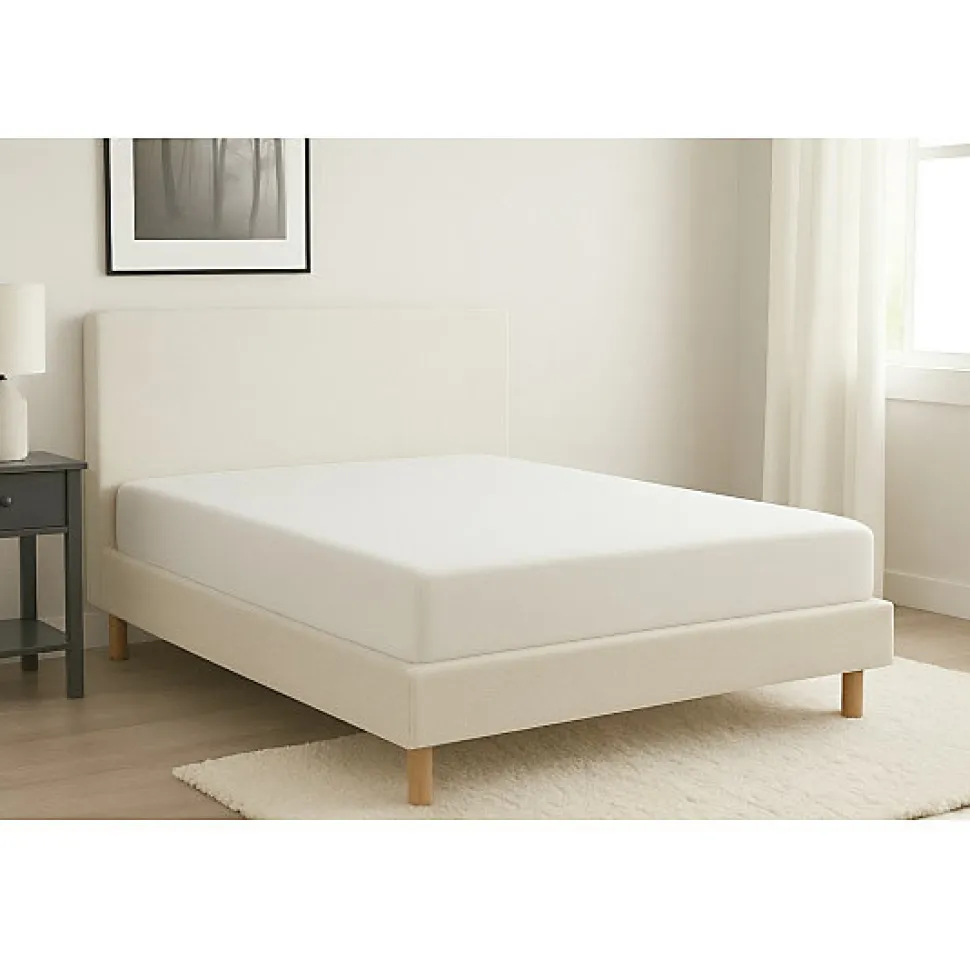 Sommier Essenzia TRADITION GRAPHIC 19cm Blanc 150x200 Lattes