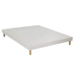Sommier Essenzia TRADITION GRAPHIC 13cm Blanc 140x210 Lattes