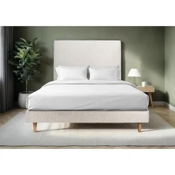 Sommier Kit Bouclette Beige 135x190 H29cm