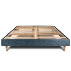 Sommier Kit Bouclette Bleu 160x200 H29cm