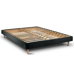 Sommier Kit Bouclette Noir 160x200 H29cm