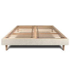 Sommier Kit Tissu Beige clair 200x200 H29cm