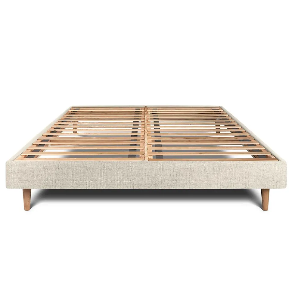 Sommier Kit Tissu Beige clair 200x200 H29cm