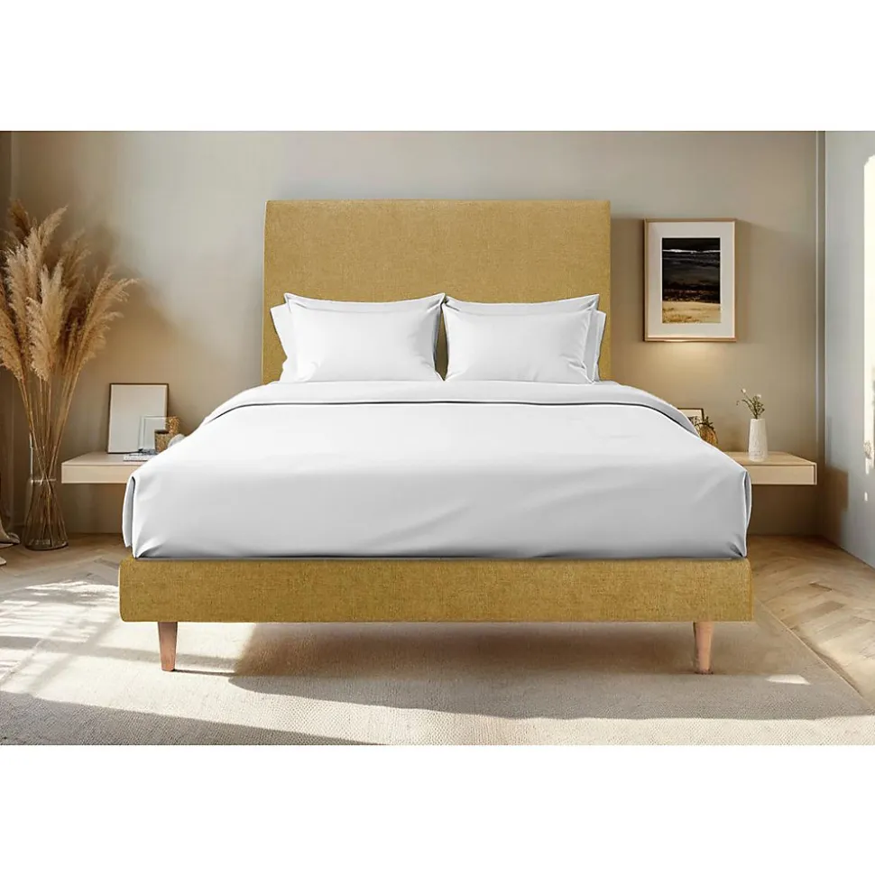 Sommier Kit Tissu Jaune 200x200 H29cm