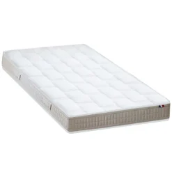 Sommier électrique à plots et matelas 100% latex 2x90x200