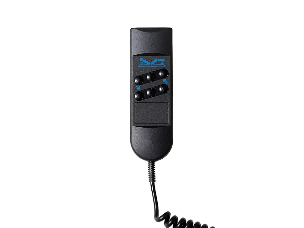 Sommier électrique de relaxation déco 2x78 plots - 2 x 90 x 200 cm - Chêne naturel - NAFURI de YSMÉE