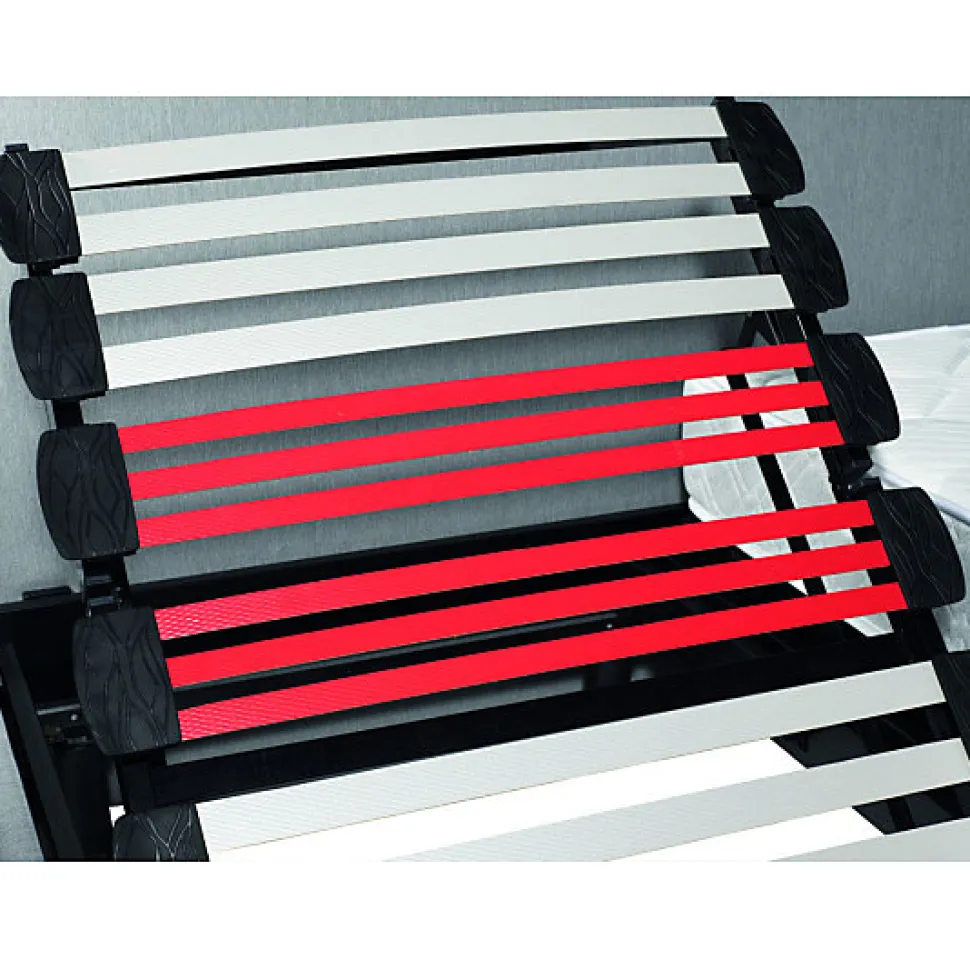 Sommier électrique Epeda HORIZON 80x200 Chiné Gris Lattes