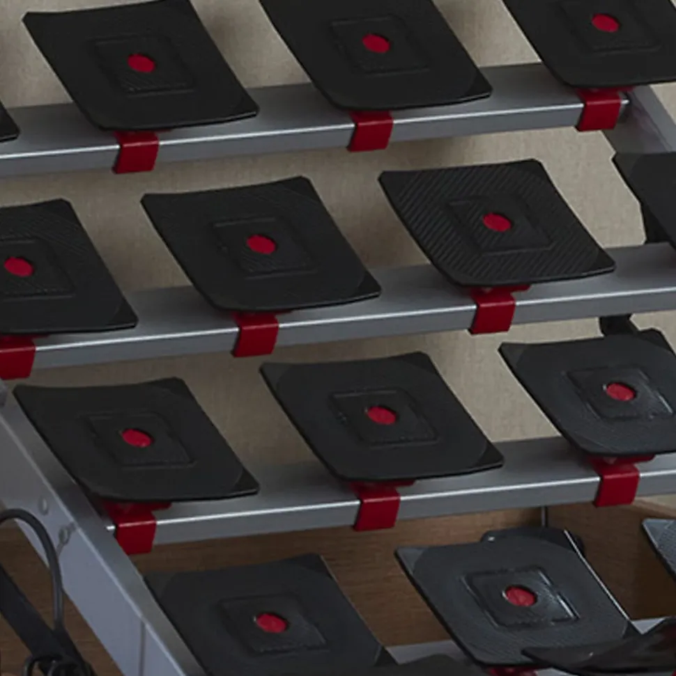 Sommier électrique et matelas mousse à mémoire forme 90x190