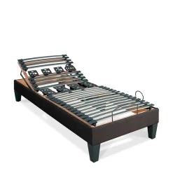 Sommier électrique Rochereau 90x200 cm Lattes & Plots