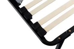 Sommier Renforce 120x190 cm - Cadre a Lattes 29 cm - Compatible avec Tous Matelas - Metal Epaisseur 1,4 mm - 18 Lattes en 9 mm - C