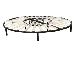 Sommier rond à lattes - 220 x 220 cm - ROMA de YSMÉE